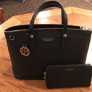 Henri Bendel Satchel and Wallet